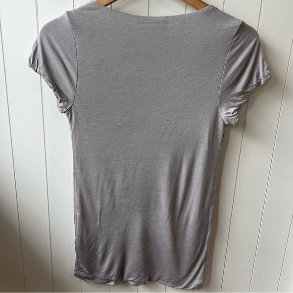 CLUB MONACO Lined Round Neckline Women’s Top Grey, Size Small, #57 - Picture 4 of 8